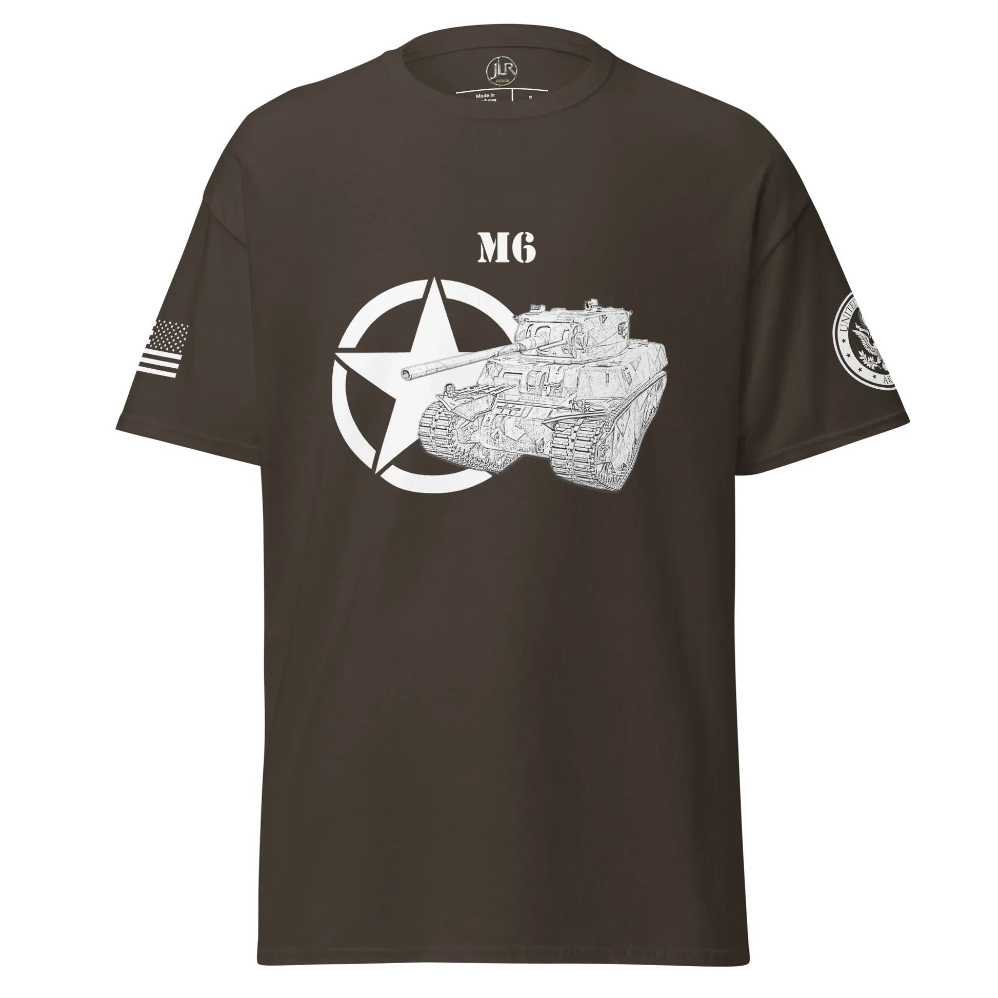 amerikanischer-schwerer-panzer-m6-t-shirt-sw-t-shirt-jlr-design-16353 - JLR Design