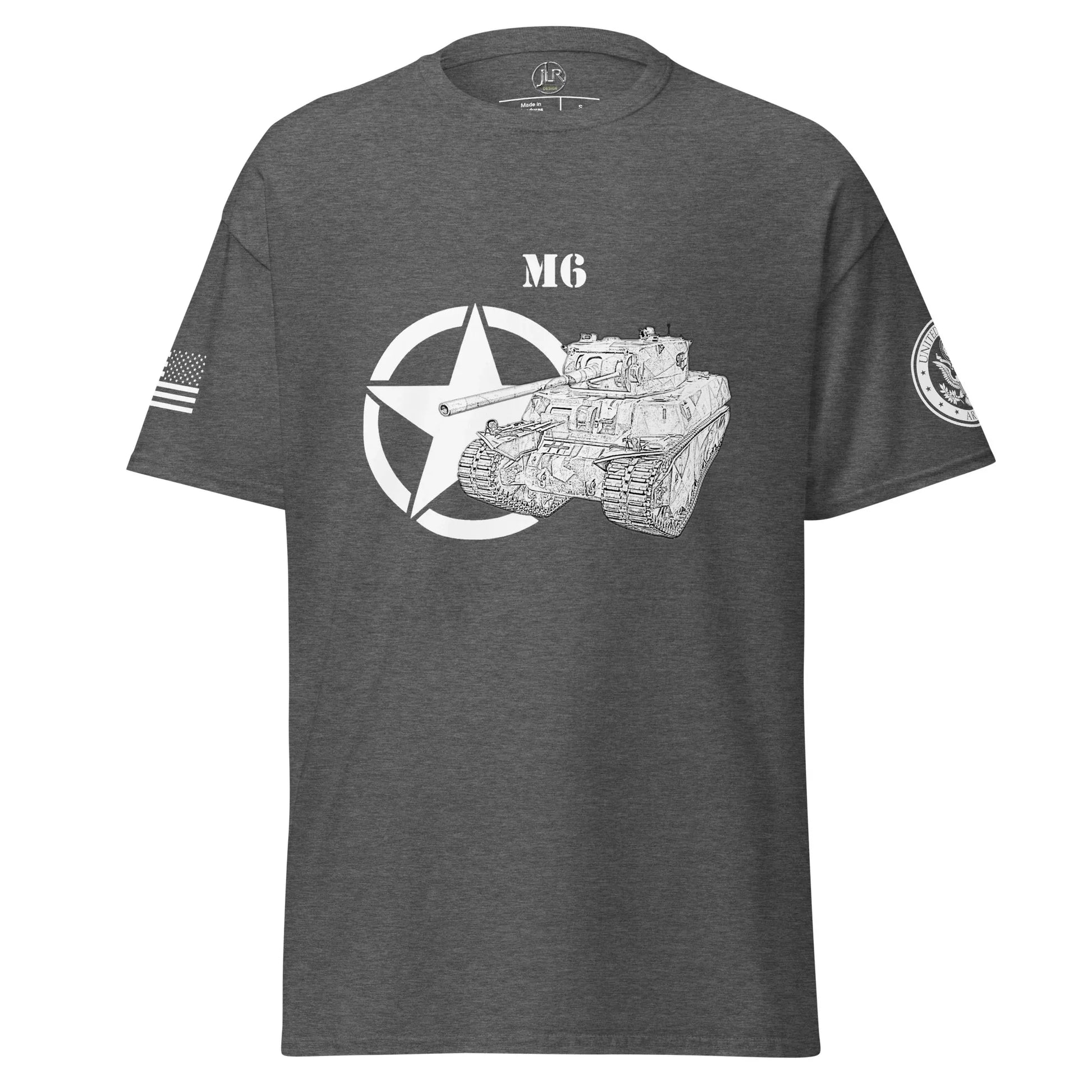 amerikanischer-schwerer-panzer-m6-t-shirt-sw-t-shirt-jlr-design-30887 - JLR Design