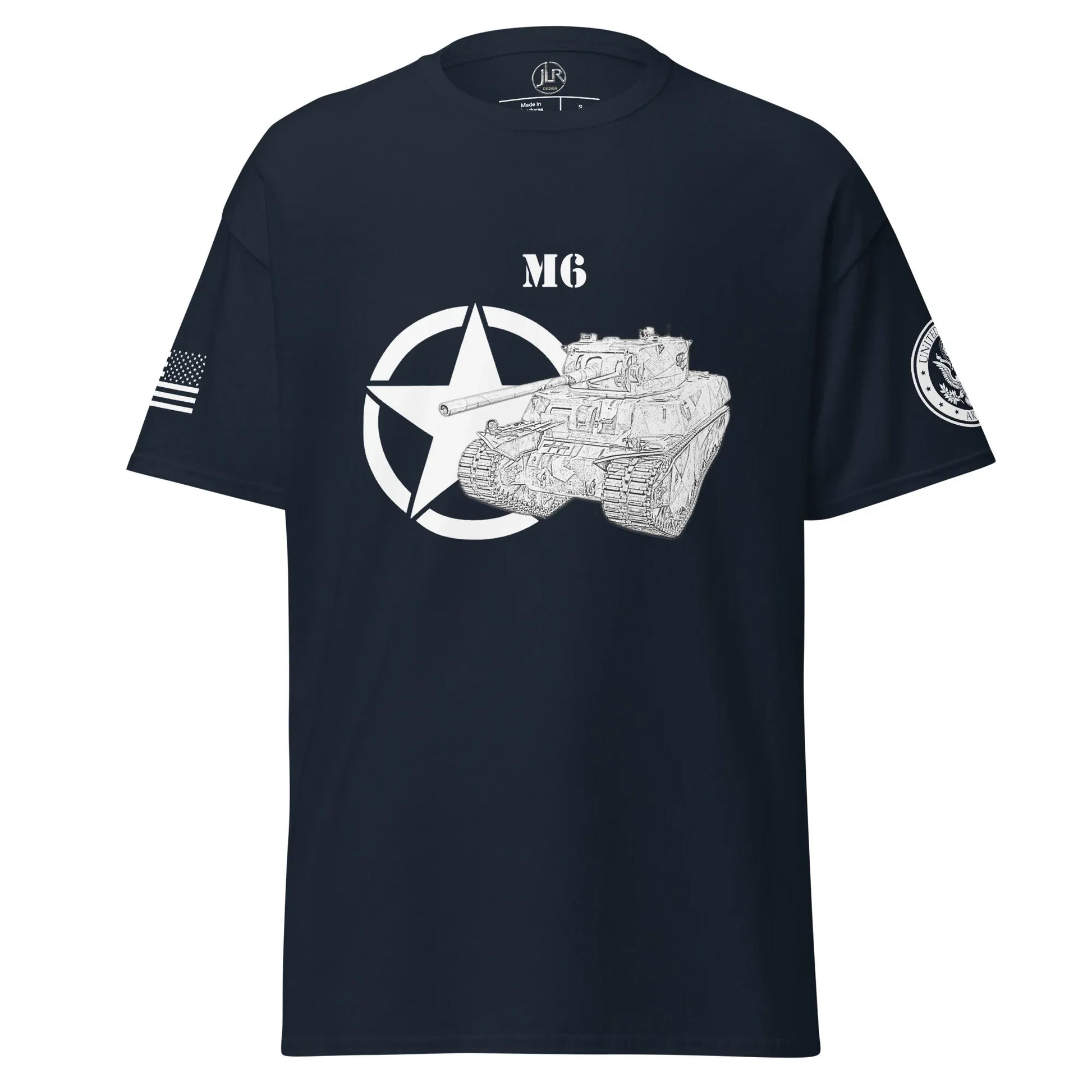 amerikanischer-schwerer-panzer-m6-t-shirt-sw-t-shirt-jlr-design-53203 - JLR Design