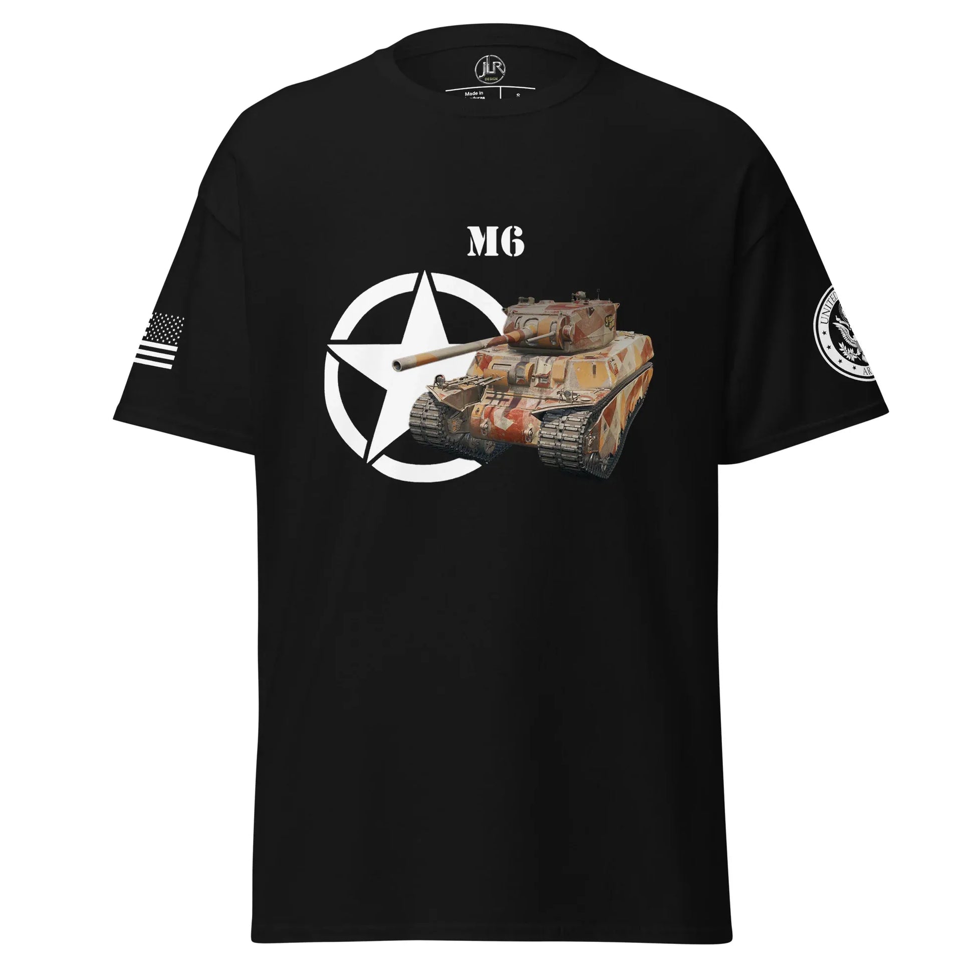 amerikanischer-schwerer-panzer-m6-t-shirt-t-shirt-jlr-design-81839 - JLR Design