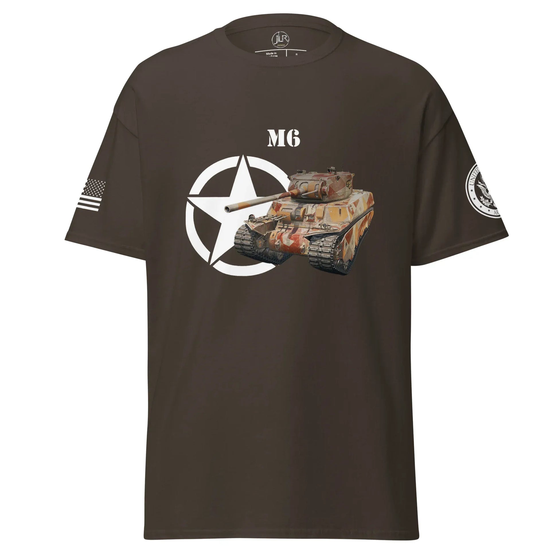 amerikanischer-schwerer-panzer-m6-t-shirt-t-shirt-jlr-design-45542 - JLR Design