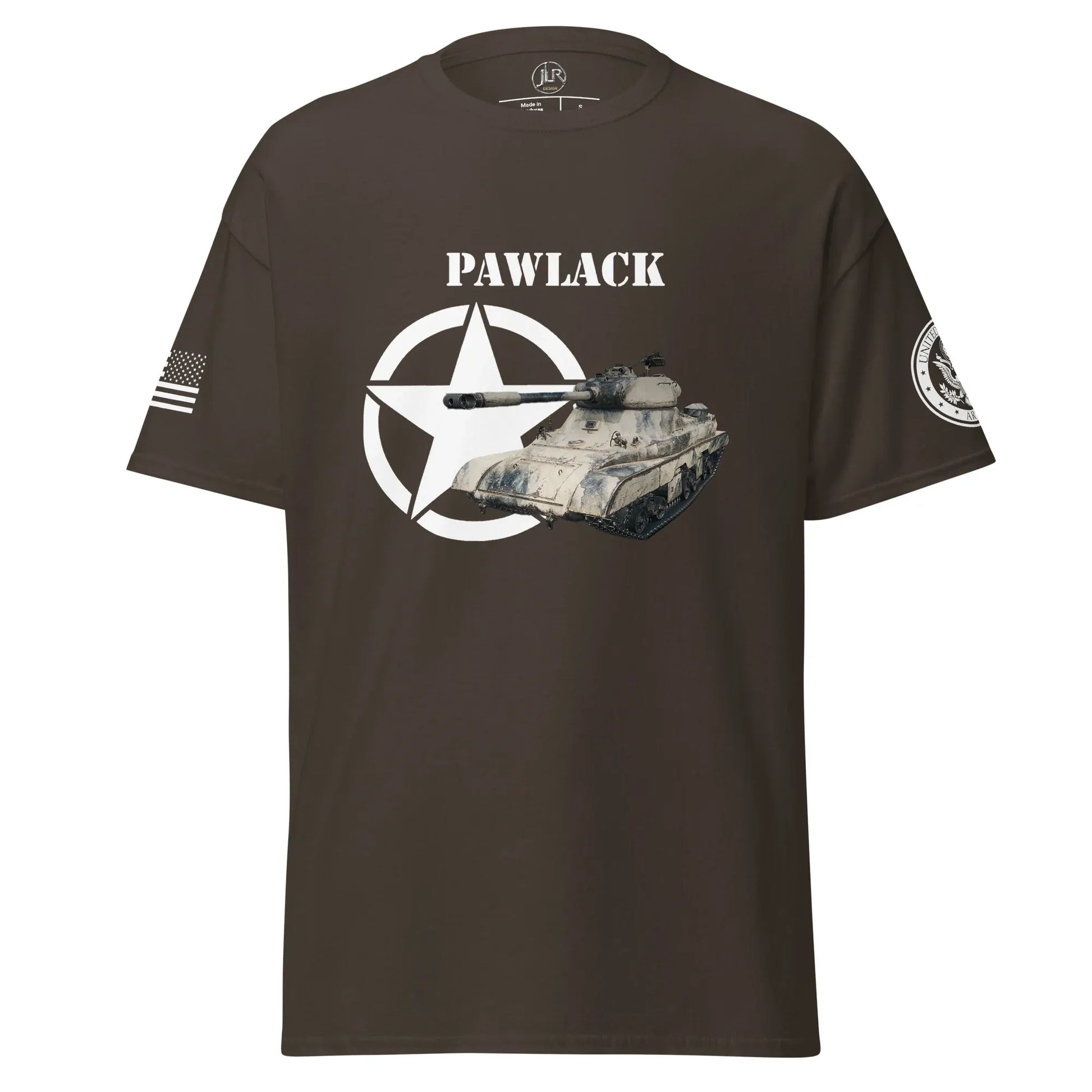 amerikanischer-schwerer-panzer-pawlack-t-shirt-t-shirt-jlr-design-87532 - JLR Design