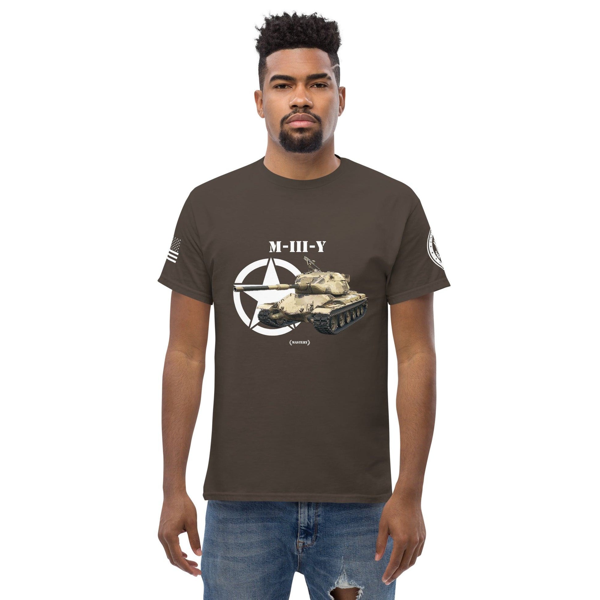 Amerikanischer schwerer Panzer T-Shirt M-III-Y Mastery T-Shirt T-Shirt 33.99 Herren, M-III-Y, Mastery, Panzer, schwerer, T-Shirt, Tanks, Thunder, War, World JLR Design