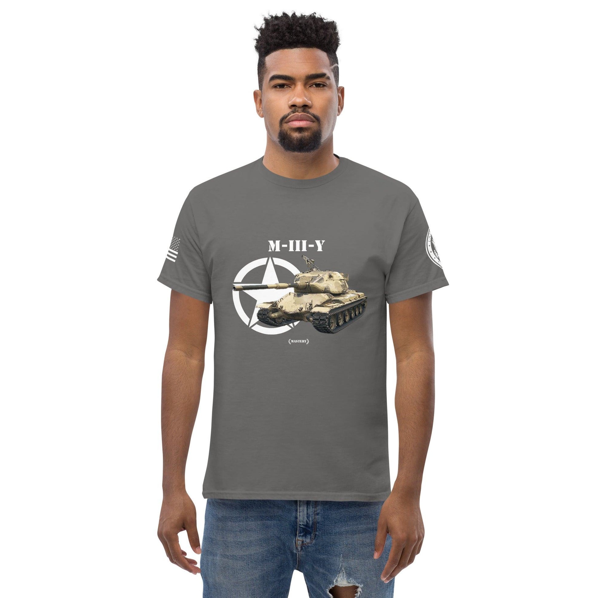 Amerikanischer schwerer Panzer T-Shirt M-III-Y Mastery T-Shirt T-Shirt 33.99 Herren, M-III-Y, Mastery, Panzer, schwerer, T-Shirt, Tanks, Thunder, War, World JLR Design