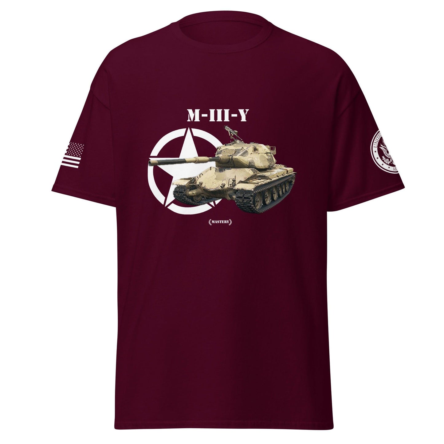 Amerikanischer schwerer Panzer T-Shirt M-III-Y Mastery T-Shirt T-Shirt 33.99 Herren, M-III-Y, Mastery, Panzer, schwerer, T-Shirt, Tanks, Thunder, War, World JLR Design