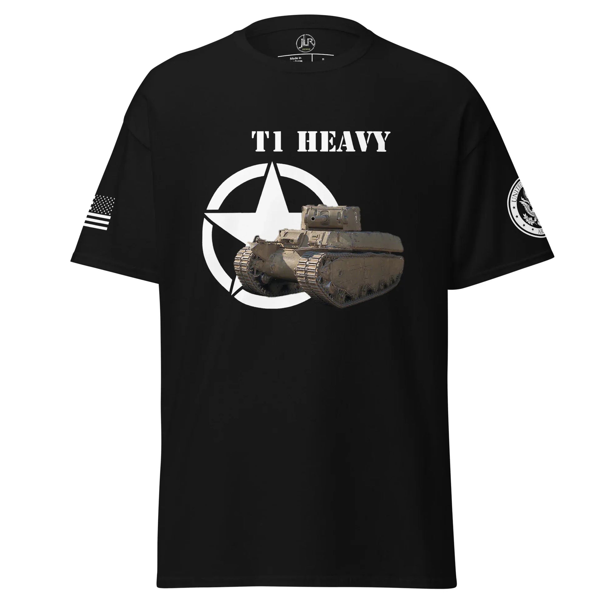 amerikanischer-schwerer-panzer-t1-heavy-t-shirt-t-shirt-jlr-design-49368 - JLR Design