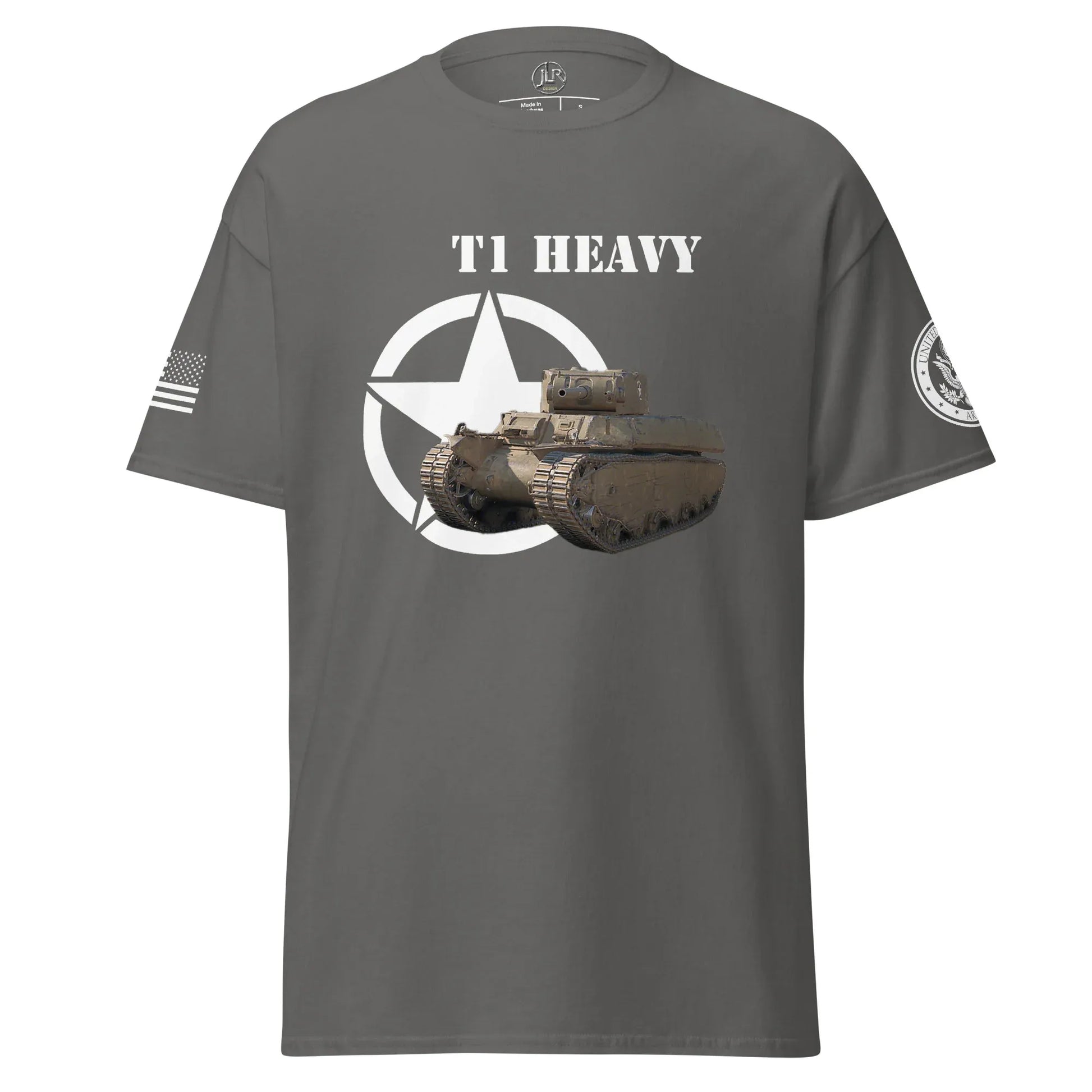 amerikanischer-schwerer-panzer-t1-heavy-t-shirt-t-shirt-jlr-design-57743 - JLR Design
