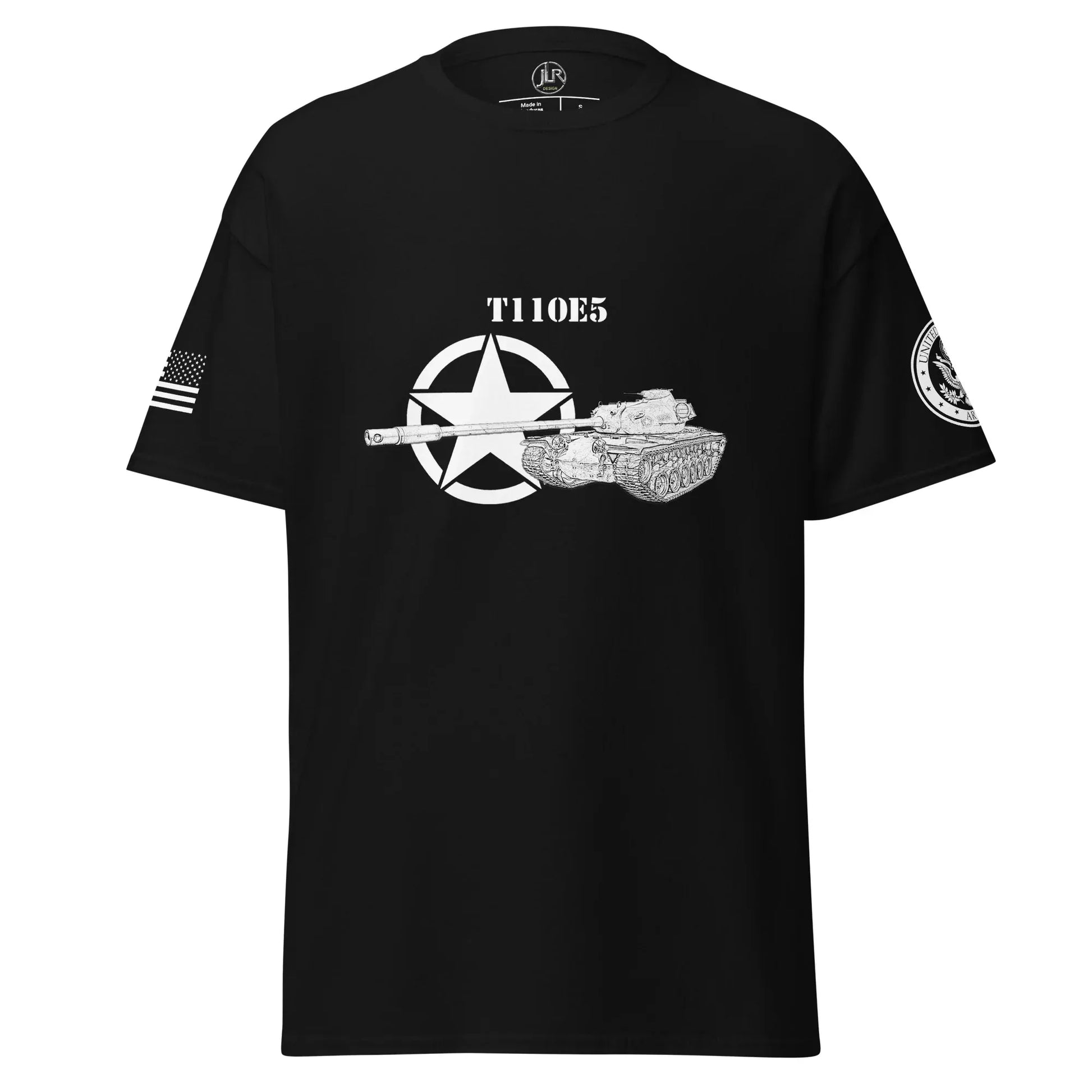amerikanischer-schwerer-panzer-t110e5-t-shirt-sw-t-shirt-jlr-design-49943 - JLR Design
