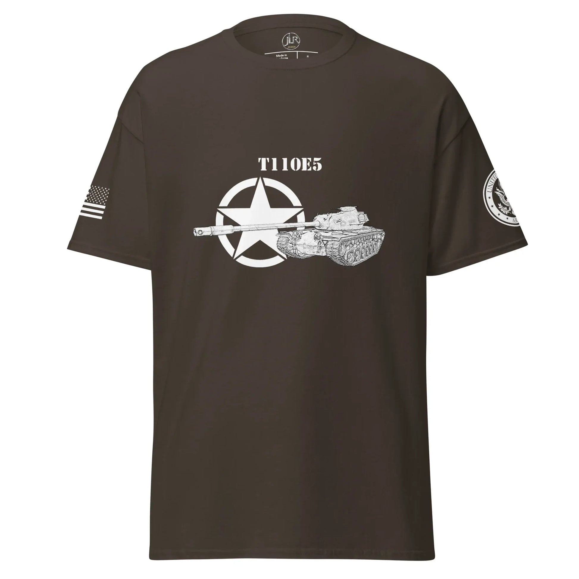 amerikanischer-schwerer-panzer-t110e5-t-shirt-sw-t-shirt-jlr-design-54636 - JLR Design