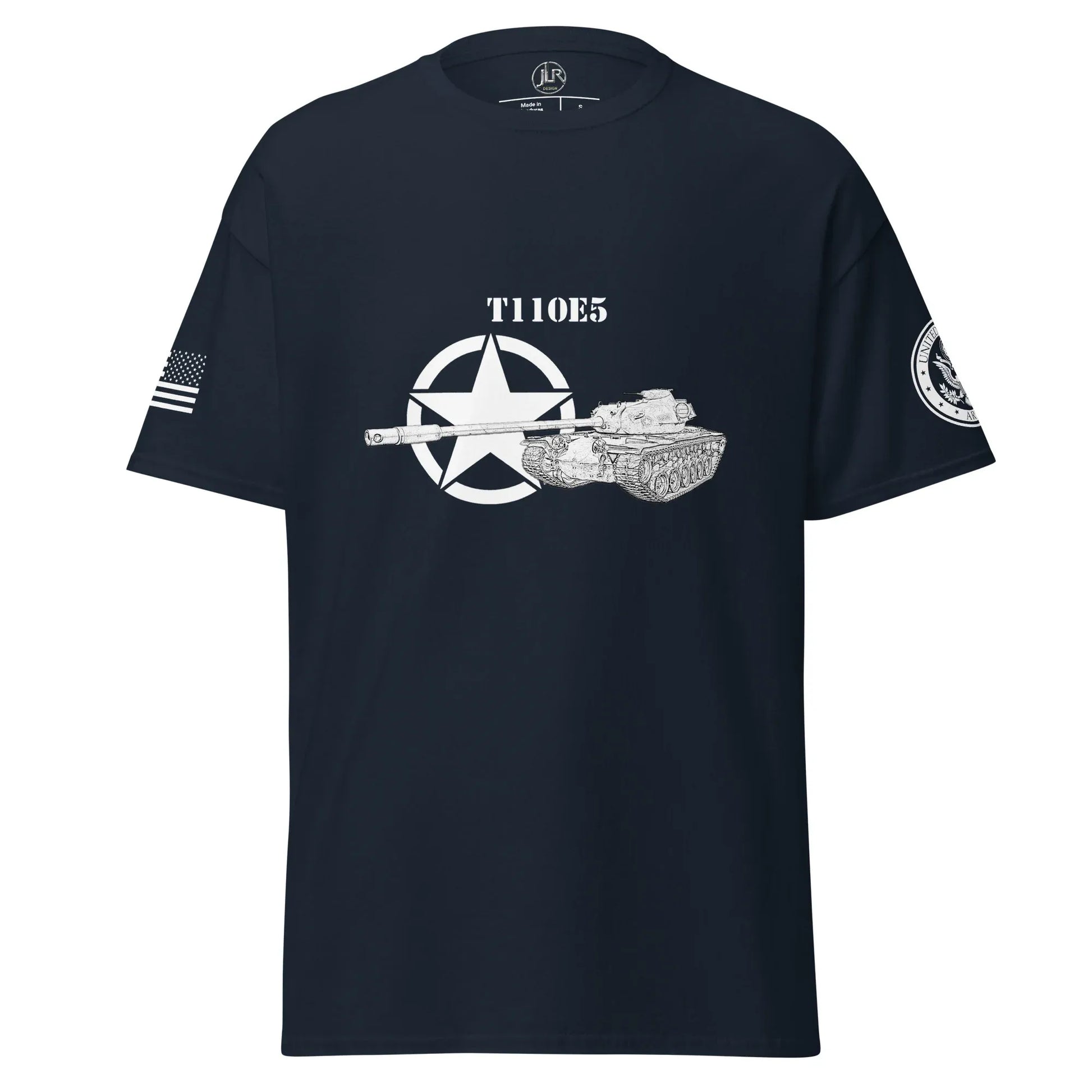 amerikanischer-schwerer-panzer-t110e5-t-shirt-sw-t-shirt-jlr-design-66686 - JLR Design