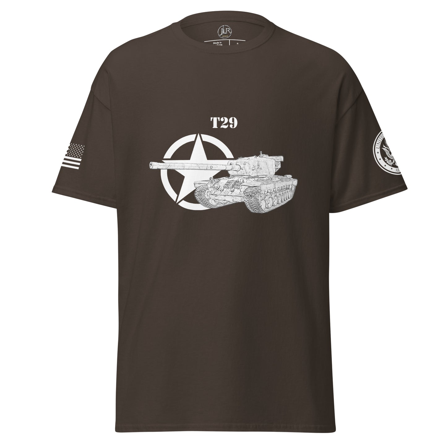 Amerikanischer schwerer Panzer T29 T-Shirt sw T-Shirt JLR Design