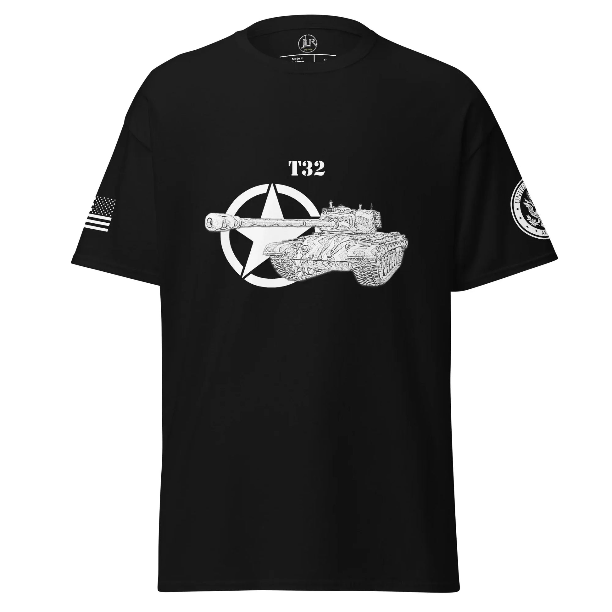 amerikanischer-schwerer-panzer-t32-t-shirt-sw-t-shirt-jlr-design-92013 - JLR Design