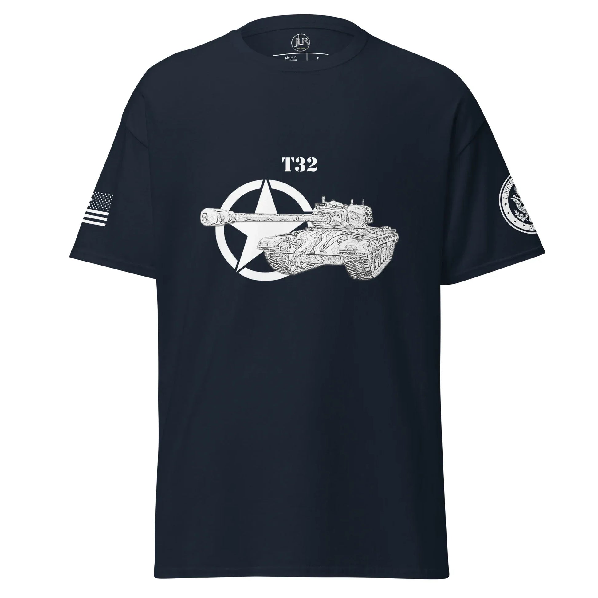 amerikanischer-schwerer-panzer-t32-t-shirt-sw-t-shirt-jlr-design-63700 - JLR Design