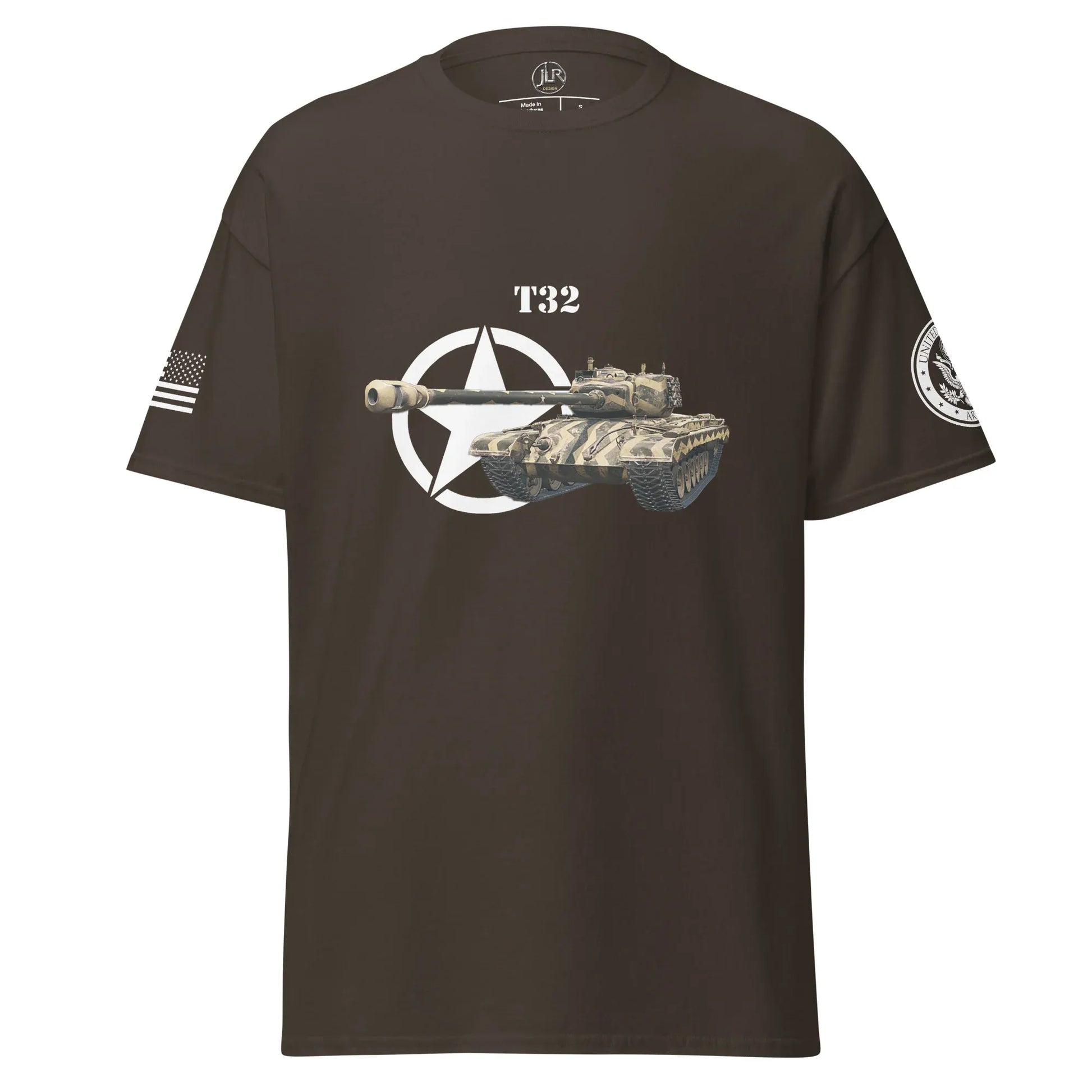 amerikanischer-schwerer-panzer-t32-t-shirt-t-shirt-jlr-design-50778 - JLR Design
