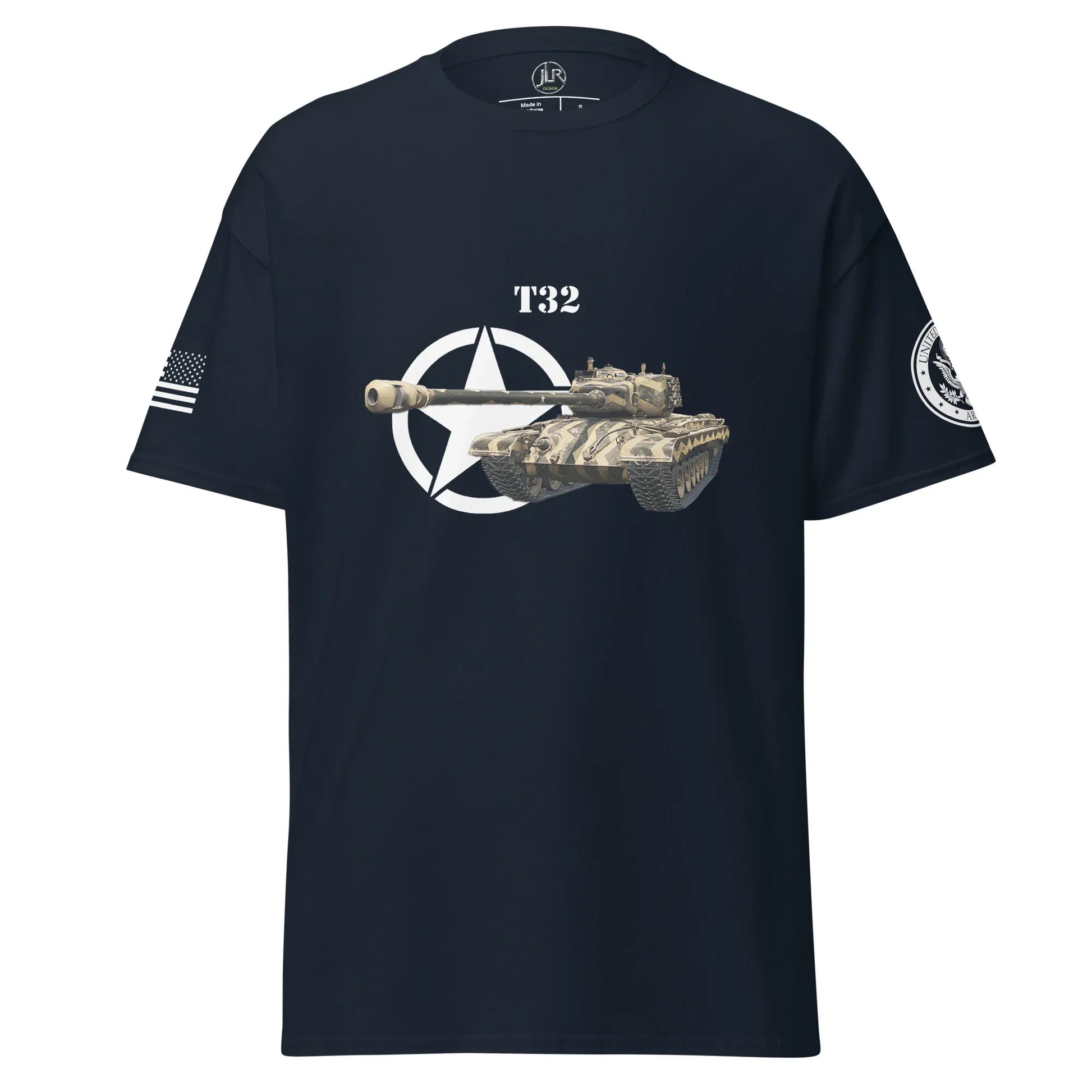 amerikanischer-schwerer-panzer-t32-t-shirt-t-shirt-jlr-design-37226 - JLR Design