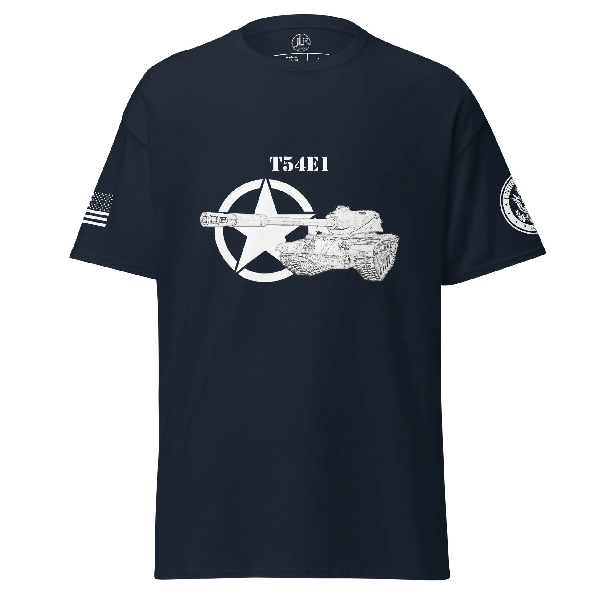 amerikanischer-schwerer-panzer-t54e1-t-shirt-sw-t-shirt-jlr-design-20311 - JLR Design