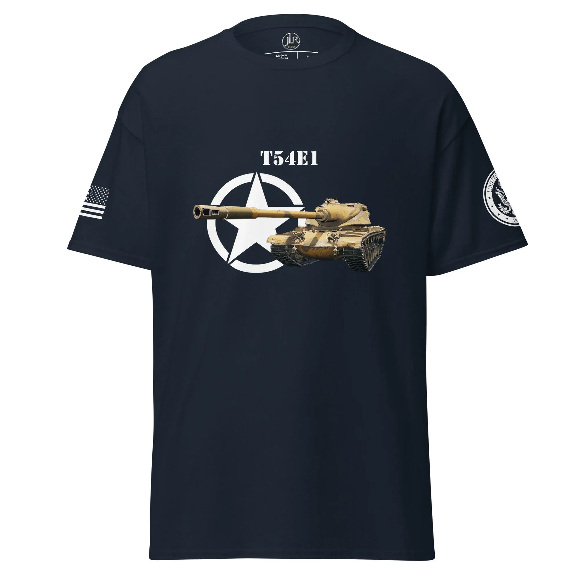 amerikanischer-schwerer-panzer-t54e1-t-shirt-t-shirt-jlr-design-64662 - JLR Design