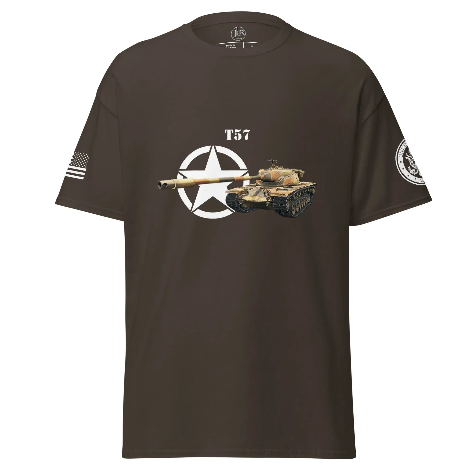 amerikanischer-schwerer-panzer-t57-t-shirt-t-shirt-jlr-design-90506 - JLR Design