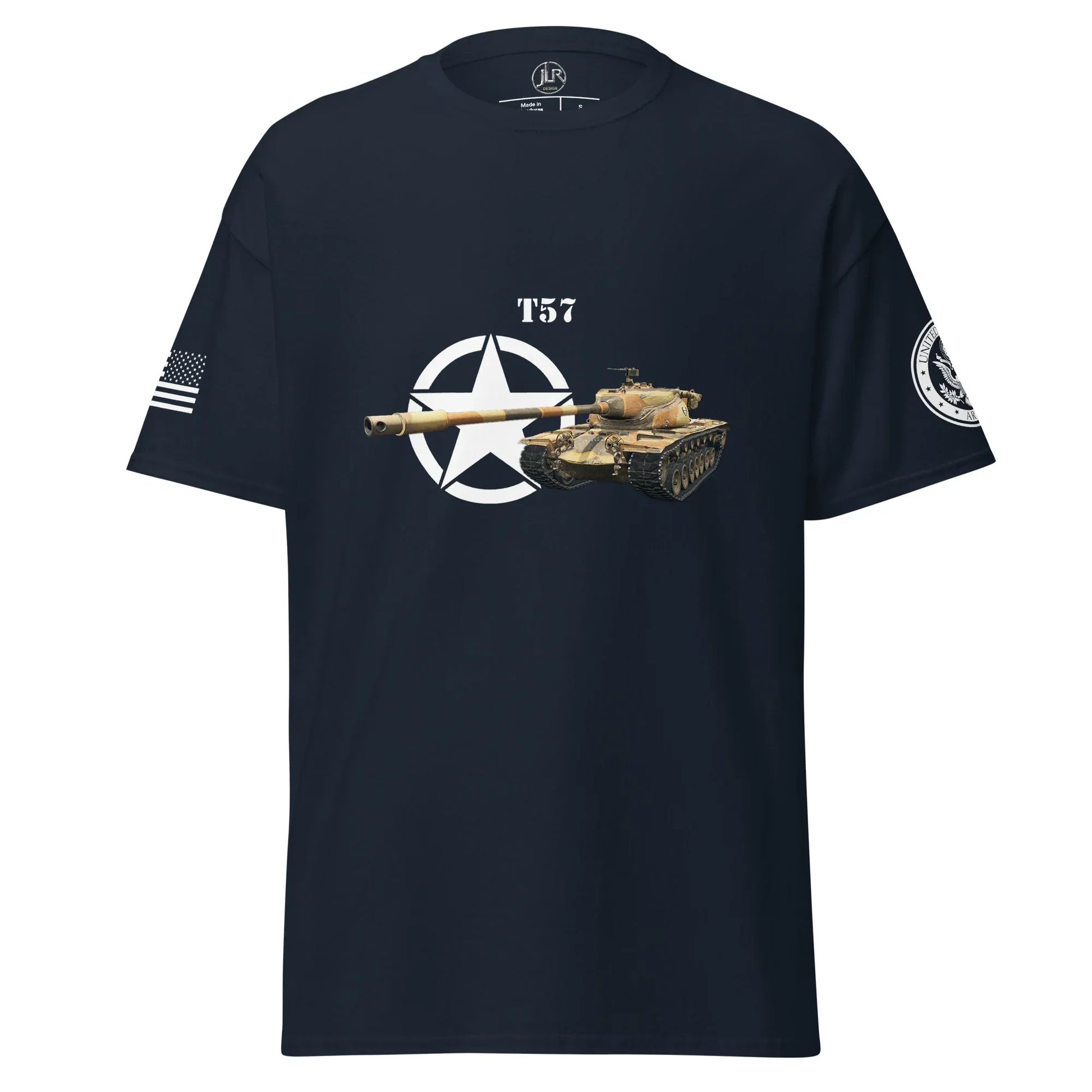 amerikanischer-schwerer-panzer-t57-t-shirt-t-shirt-jlr-design-48651 - JLR Design