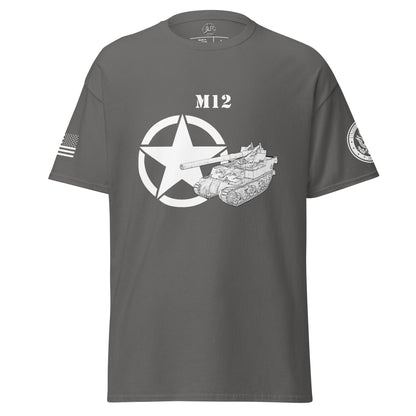 Amerikanisches Artilleriefahrzeug M12 T-Shirt sw T-Shirt JLR Design