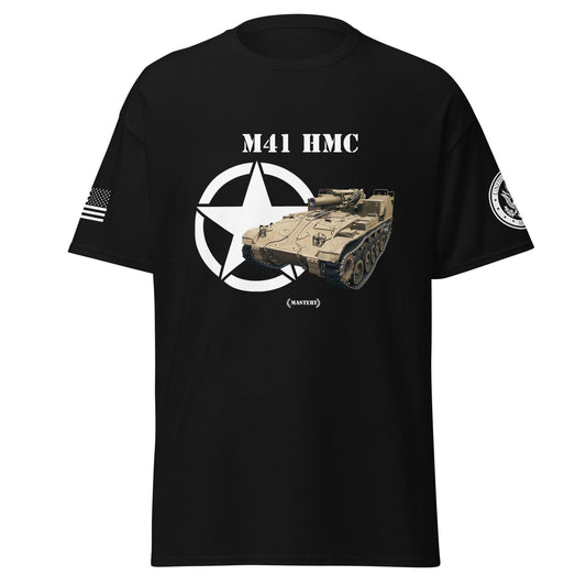 Amerikanisches Artilleriefahrzeug M41 HMC Mastery T-Shirt T-Shirt 33.99 Amerikanisch, Artilleriefahrzeug, Herren, HMC, M41, Mastery, Panzer, T-Shirt, Tanks, Thunder, War, World JLR Design