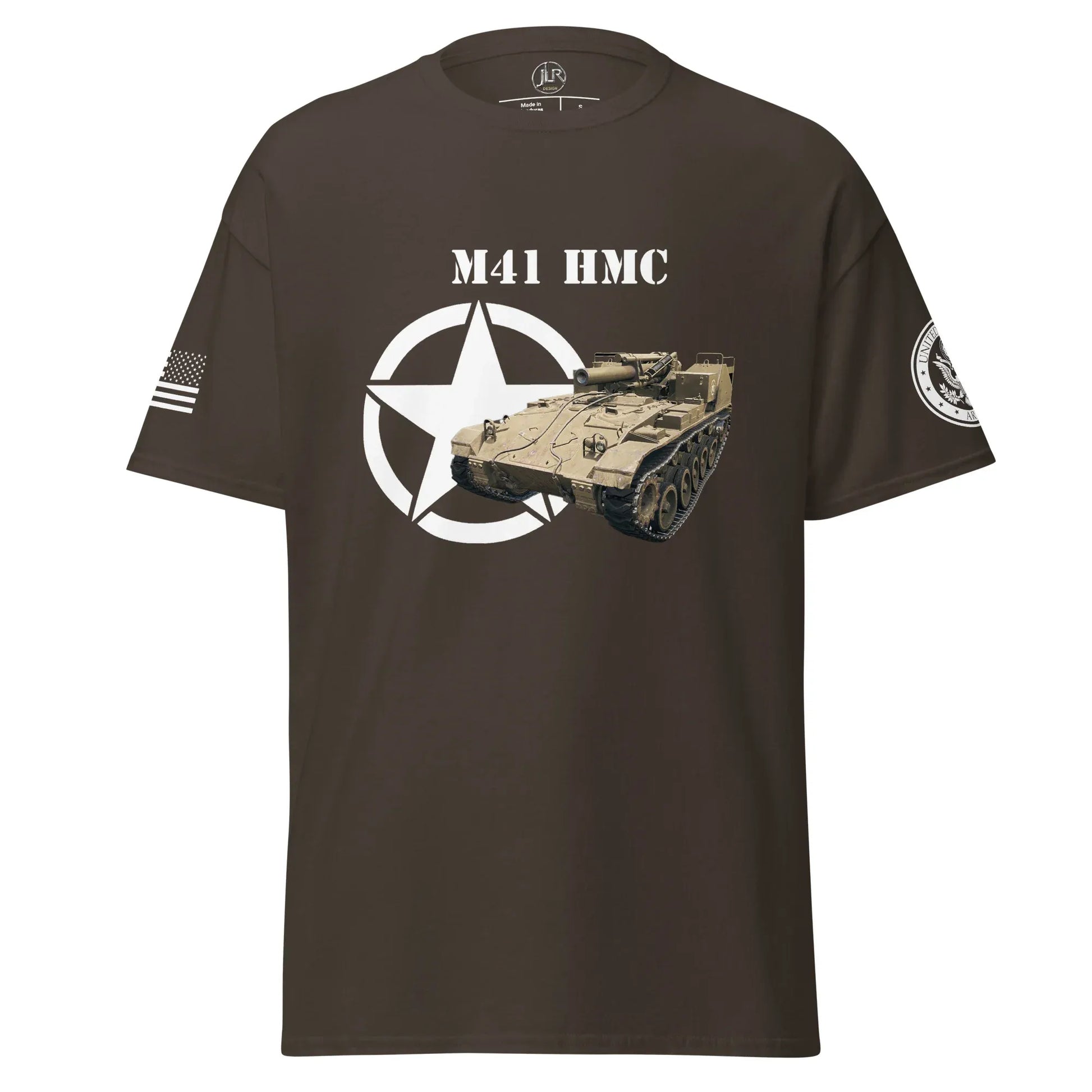 amerikanisches-artilleriefahrzeug-m41-hmc-t-shirt-t-shirt-jlr-design-52240 - JLR Design
