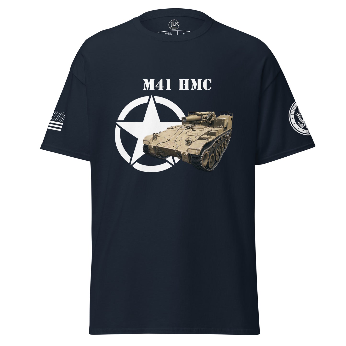 Amerikanisches Artilleriefahrzeug M41 HMC T-Shirt T-Shirt JLR Design