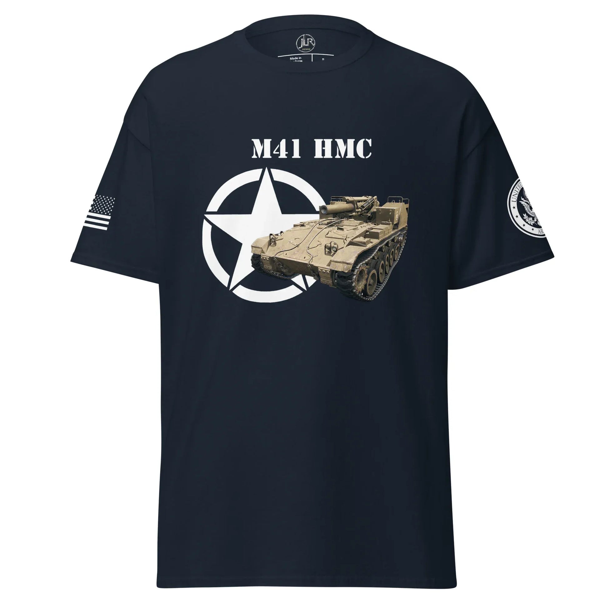 amerikanisches-artilleriefahrzeug-m41-hmc-t-shirt-t-shirt-jlr-design-87444 - JLR Design