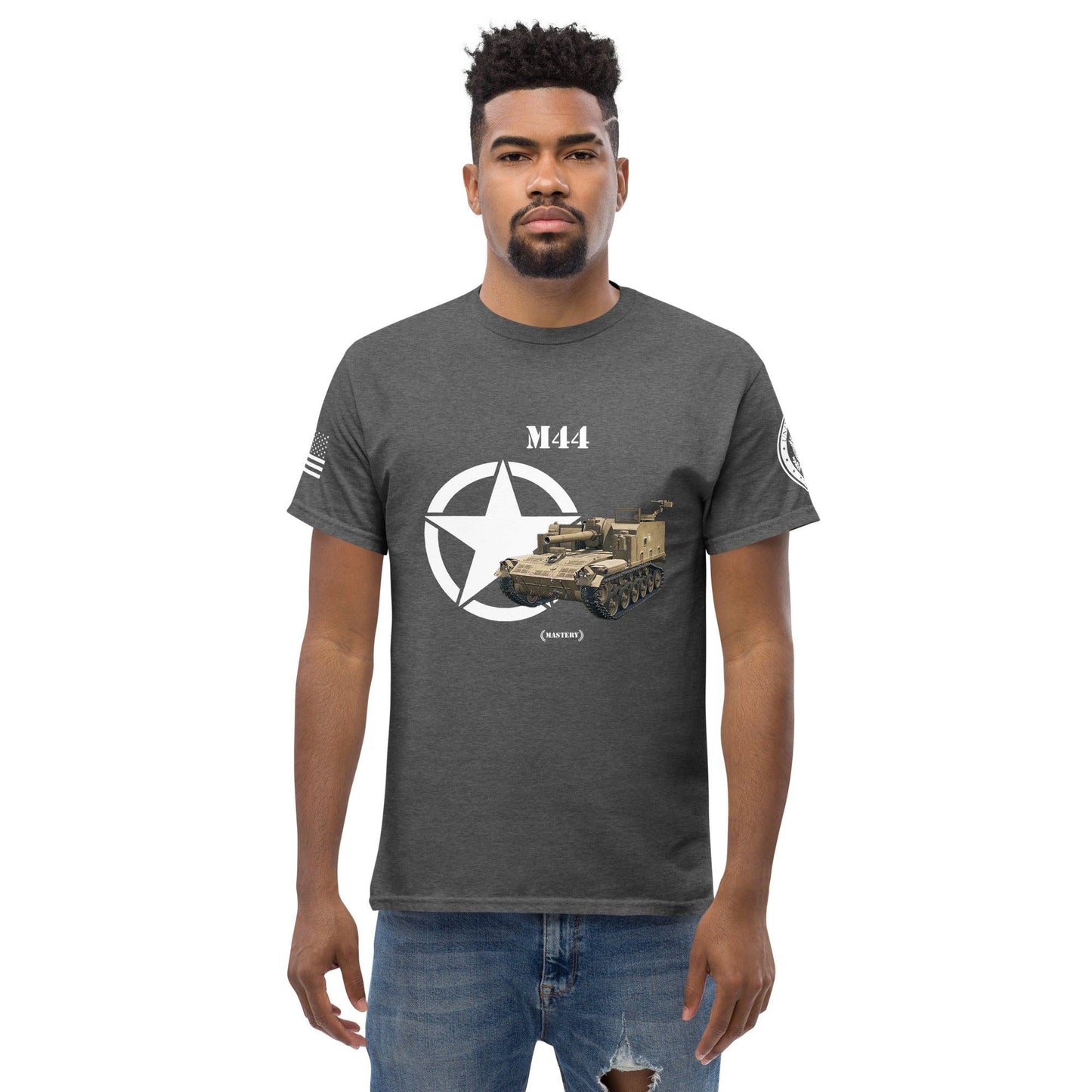 Amerikanisches Artilleriefahrzeug M44 Mastery T-Shirt T-Shirt 33.99 Artilleriefahrzeug, Herren, M44, Mastery, T-Shirt, Tanks, Thunder, War, World JLR Design