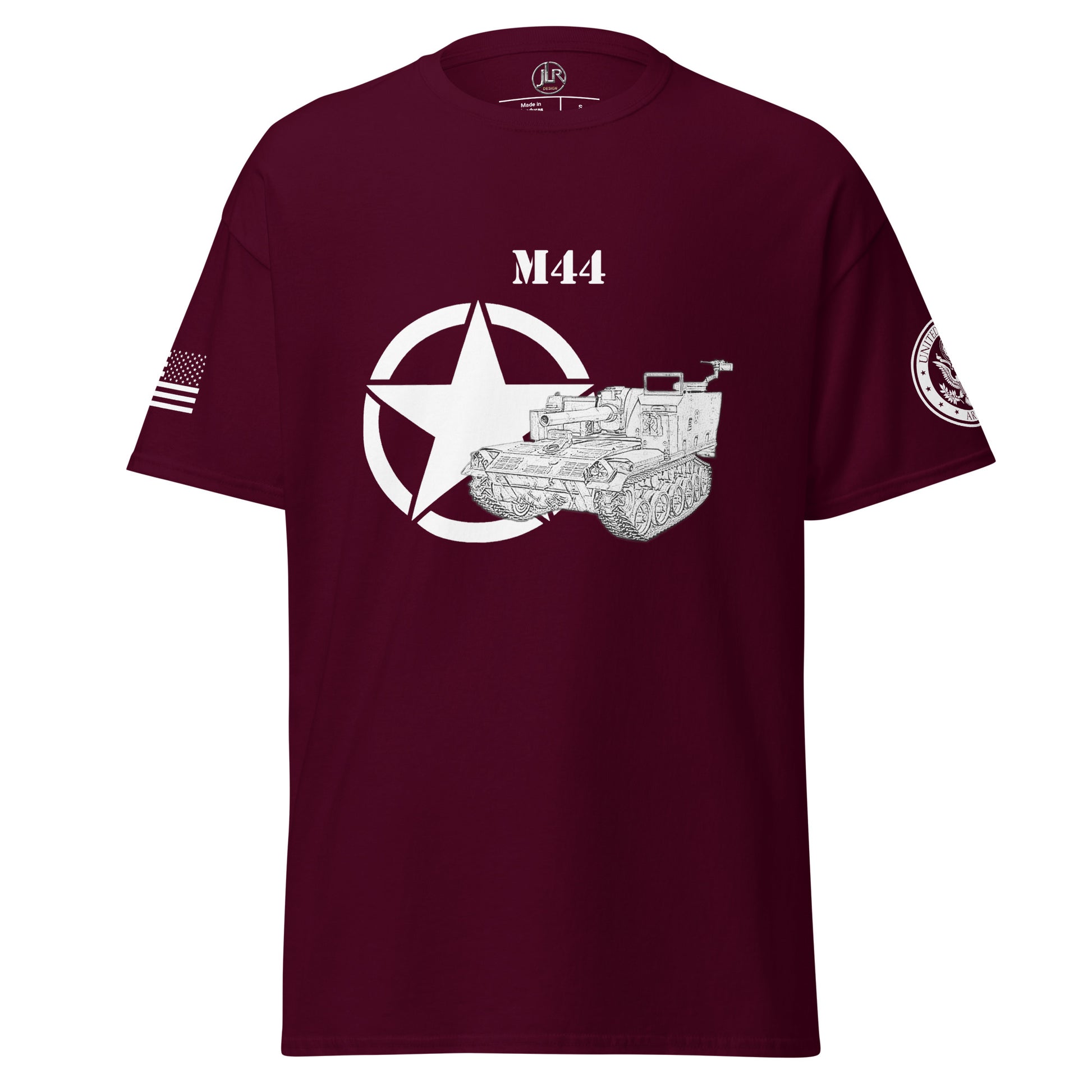 Amerikanisches Artilleriefahrzeug M44 T-Shirt sw T-Shirt JLR Design