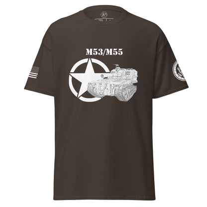 Amerikanisches Artilleriefahrzeug M53/M55 T-Shirt sw T-Shirt JLR Design