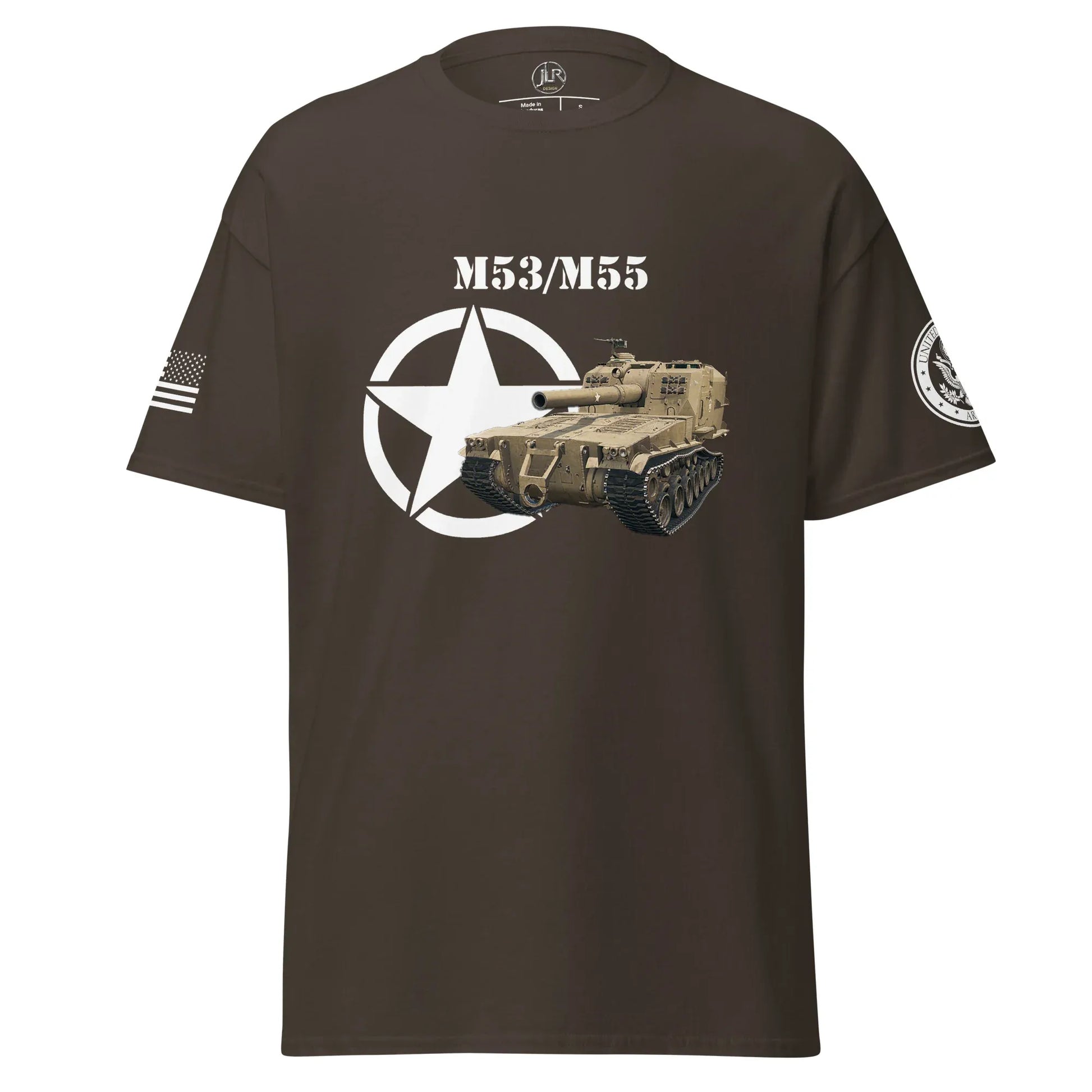amerikanisches-artilleriefahrzeug-m53m55-t-shirt-t-shirt-jlr-design-69781 - JLR Design