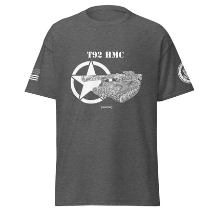 Amerikanisches Artilleriefahrzeug T92 HMC Mastery T-Shirt sw T-Shirt 29.99 Amerikanisches, Artilleriefahrzeug, Herren, HMC, Mastery, sw, T-Shirt, T92, Tanks, Thunder, War, World JLR Design