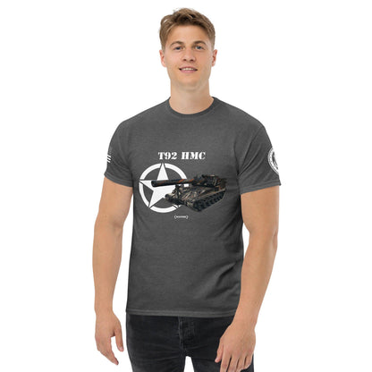 Amerikanisches Artilleriefahrzeug T92 HMC Mastery T-Shirt T-Shirt 33.99 Amerikanisches, Artilleriefahrzeug, Herren, HMC, Mastery, T-Shirt, T92, Tanks, Thunder, War, World JLR Design