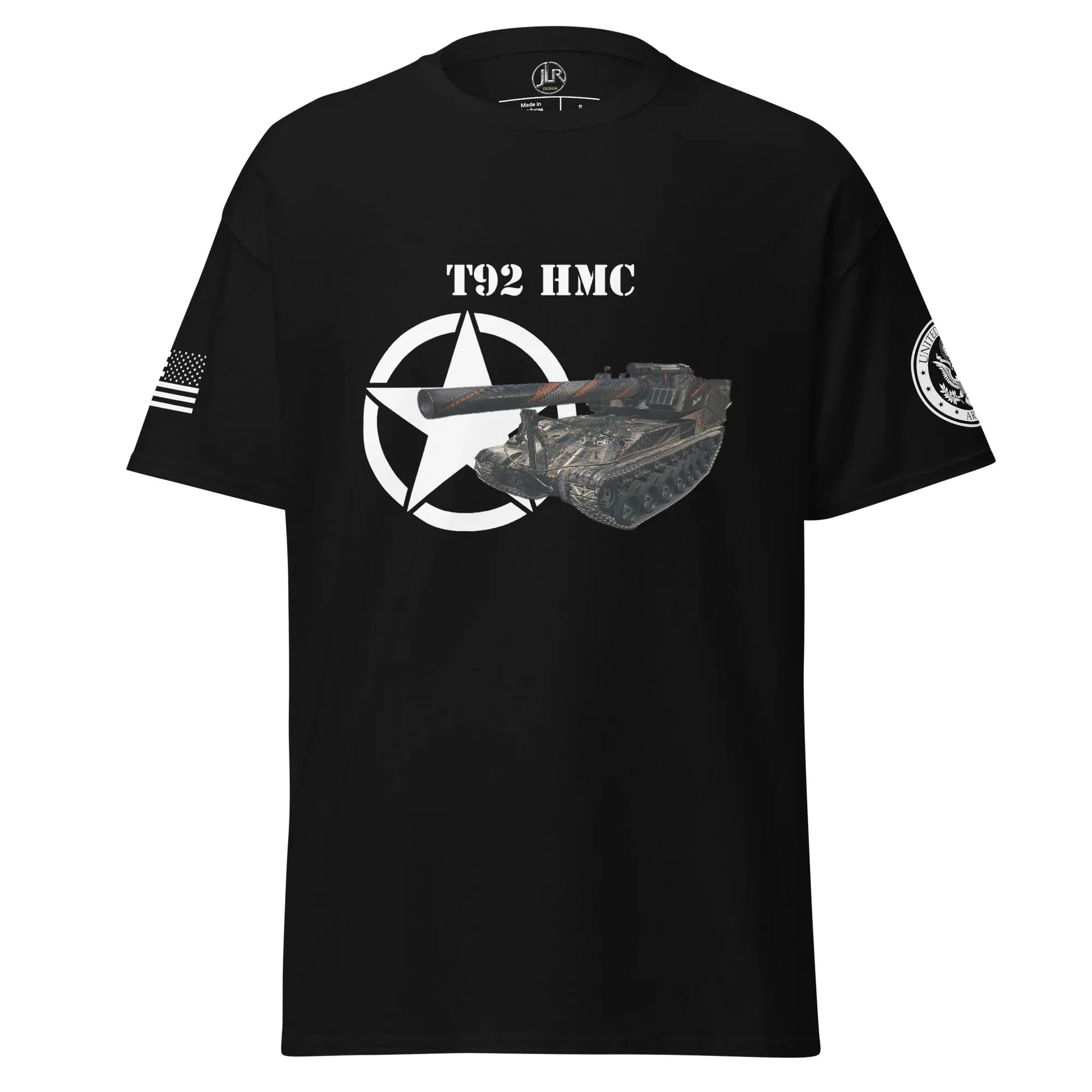amerikanisches-artilleriefahrzeug-t92-hmc-t-shirt-t-shirt-jlr-design-63346 - JLR Design