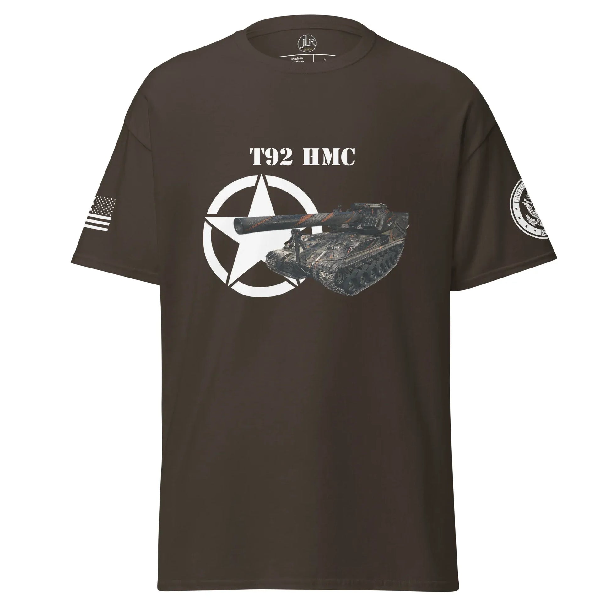amerikanisches-artilleriefahrzeug-t92-hmc-t-shirt-t-shirt-jlr-design-52582 - JLR Design