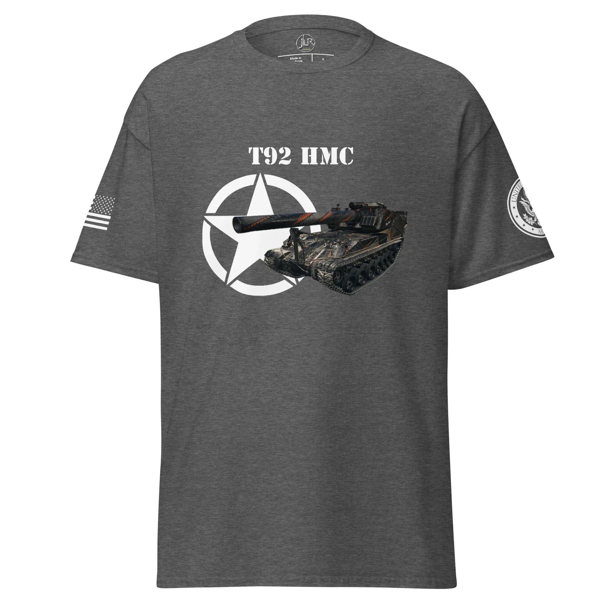 amerikanisches-artilleriefahrzeug-t92-hmc-t-shirt-t-shirt-jlr-design-41424 - JLR Design