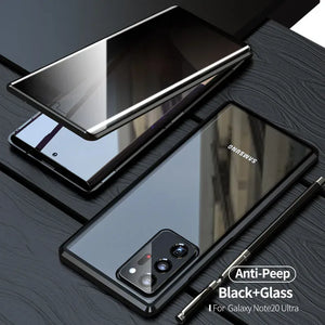 anti-peeping-magnetic-glass-case-fur-samsung-galaxy-s22-note-20-ultra-s20-s21-s22-plus-samsung-cover-jlr-design-95973 - JLR Design