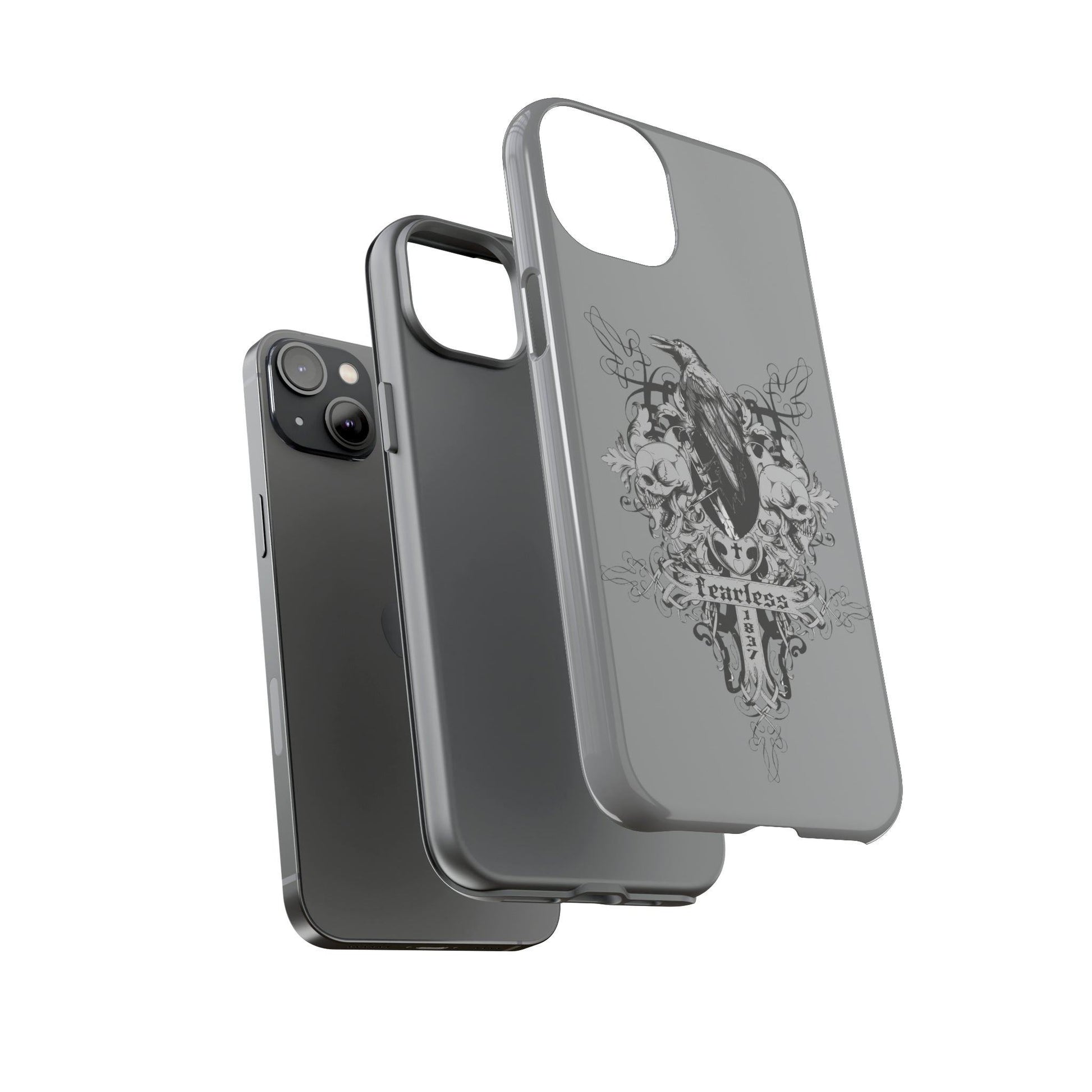 Apple Iphone Fearless Cover -- Apple Iphone Fearless Cover - undefined Phone Case | JLR Design