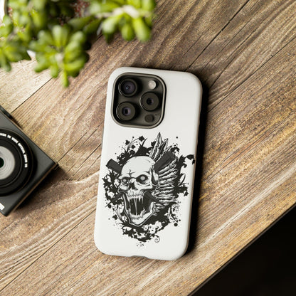 Apple Iphone Impaled Skull Cover Phone Case 37.99 Accessories, Apple, Glossy, Impaled, Iphone, iPhone Cases, Matte, Phone accessory, Phone Cases, Skull JLR Design