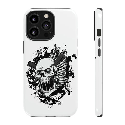 Apple Iphone Impaled Skull Cover Phone Case 37.99 Accessories, Apple, Glossy, Impaled, Iphone, iPhone Cases, Matte, Phone accessory, Phone Cases, Skull JLR Design