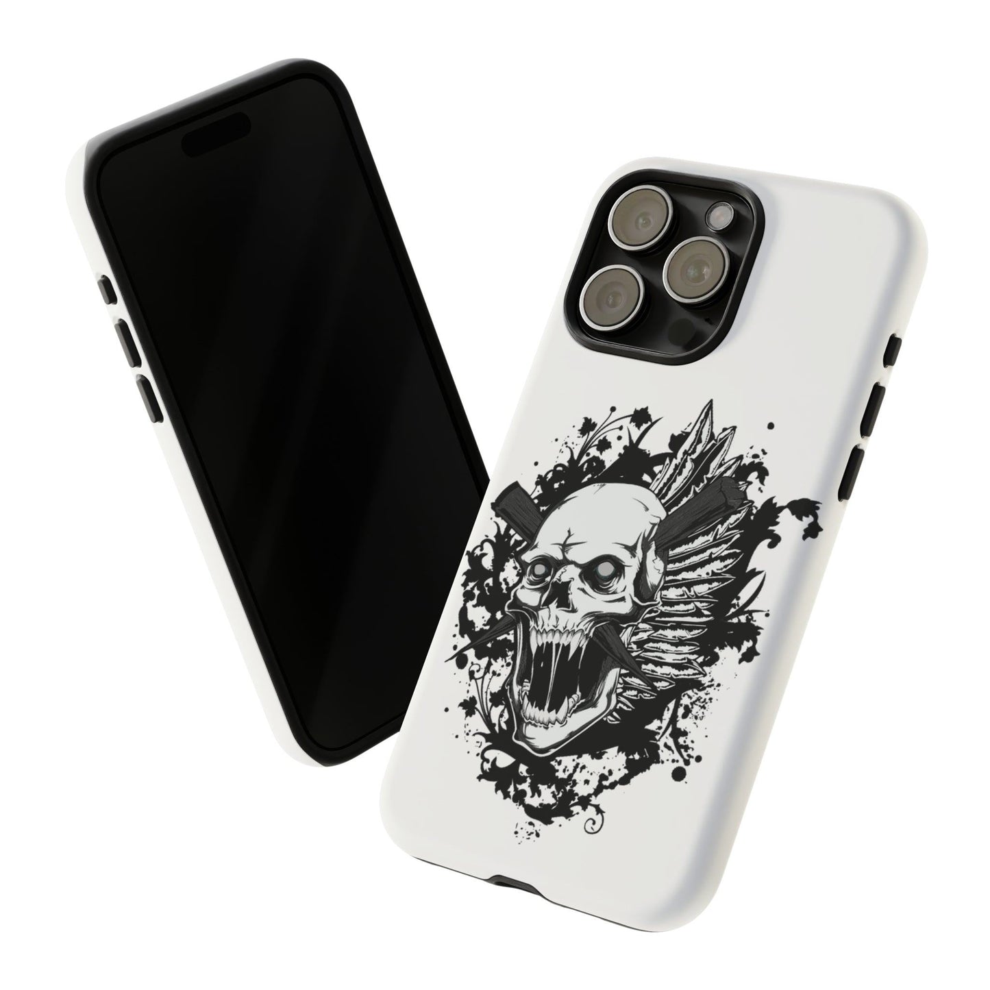 Apple Iphone Impaled Skull Cover Phone Case 37.99 Accessories, Apple, Glossy, Impaled, Iphone, iPhone Cases, Matte, Phone accessory, Phone Cases, Skull JLR Design