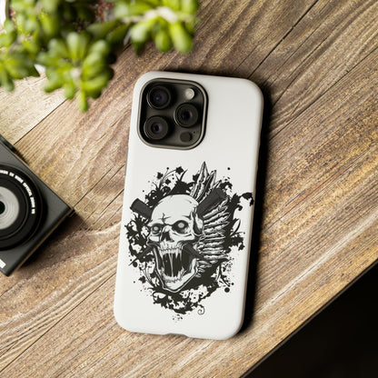 Apple Iphone Impaled Skull Cover Phone Case 37.99 Accessories, Apple, Glossy, Impaled, Iphone, iPhone Cases, Matte, Phone accessory, Phone Cases, Skull JLR Design