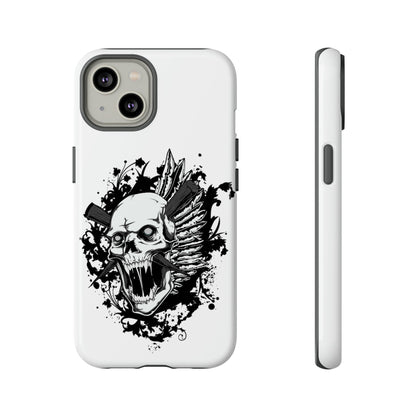 Apple Iphone Impaled Skull Cover Phone Case 37.99 Accessories, Apple, Glossy, Impaled, Iphone, iPhone Cases, Matte, Phone accessory, Phone Cases, Skull JLR Design