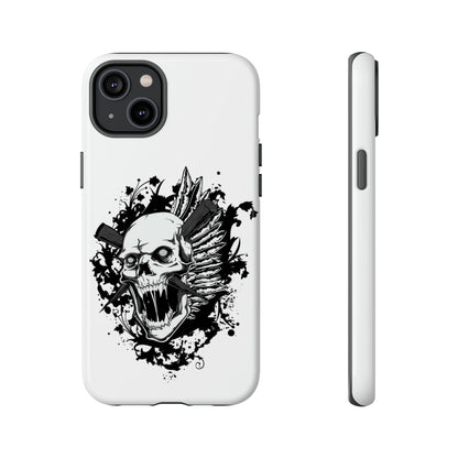 Apple Iphone Impaled Skull Cover Phone Case 37.99 Accessories, Apple, Glossy, Impaled, Iphone, iPhone Cases, Matte, Phone accessory, Phone Cases, Skull JLR Design