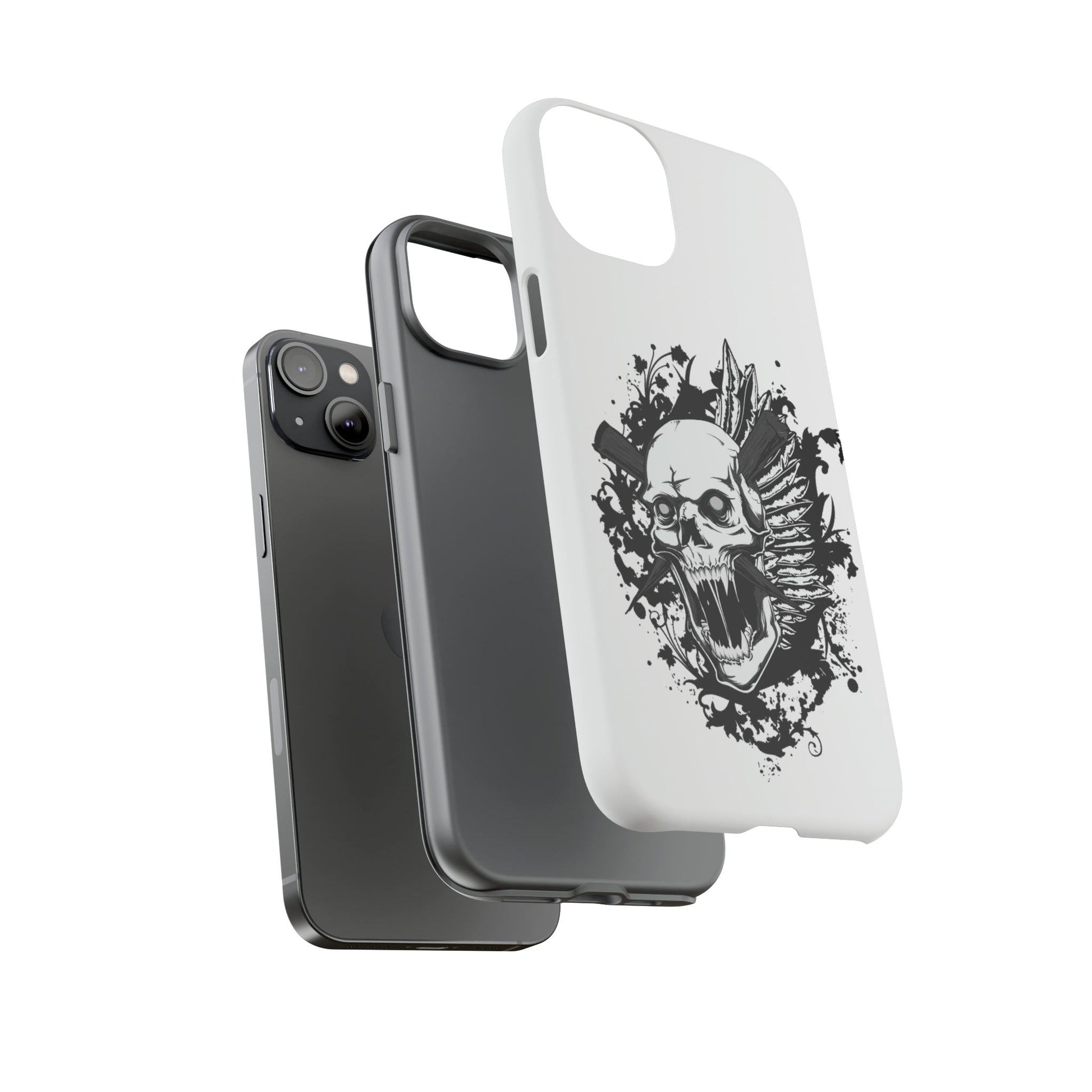 Apple Iphone Impaled Skull Cover Phone Case 37.99 Accessories, Apple, Glossy, Impaled, Iphone, iPhone Cases, Matte, Phone accessory, Phone Cases, Skull JLR Design