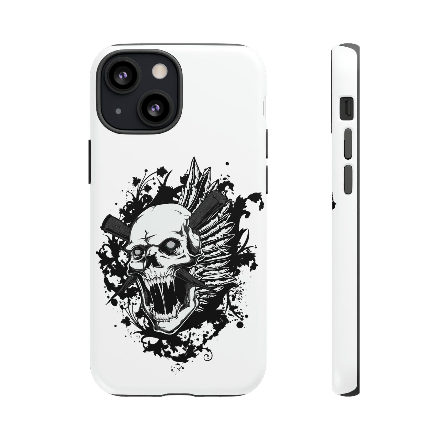 Apple Iphone Impaled Skull Cover Phone Case 37.99 Accessories, Apple, Glossy, Impaled, Iphone, iPhone Cases, Matte, Phone accessory, Phone Cases, Skull JLR Design