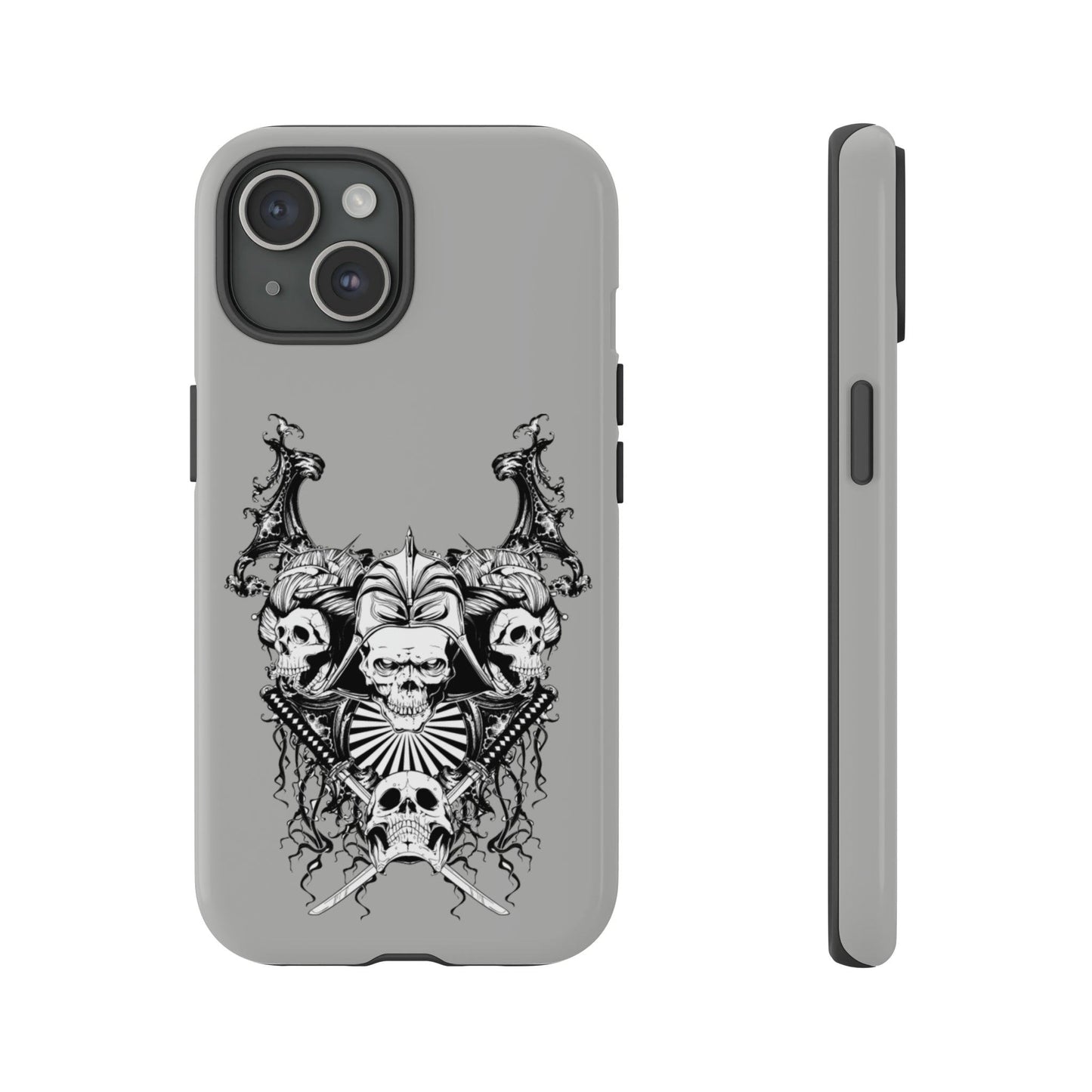 Apple Iphone Katana Skulls Cover Phone Case 41.99 Accessories, Apple, Glossy, Iphone, iPhone Cases, Katana, Matte, Phone accessory, Phone Cases, Skull JLR Design