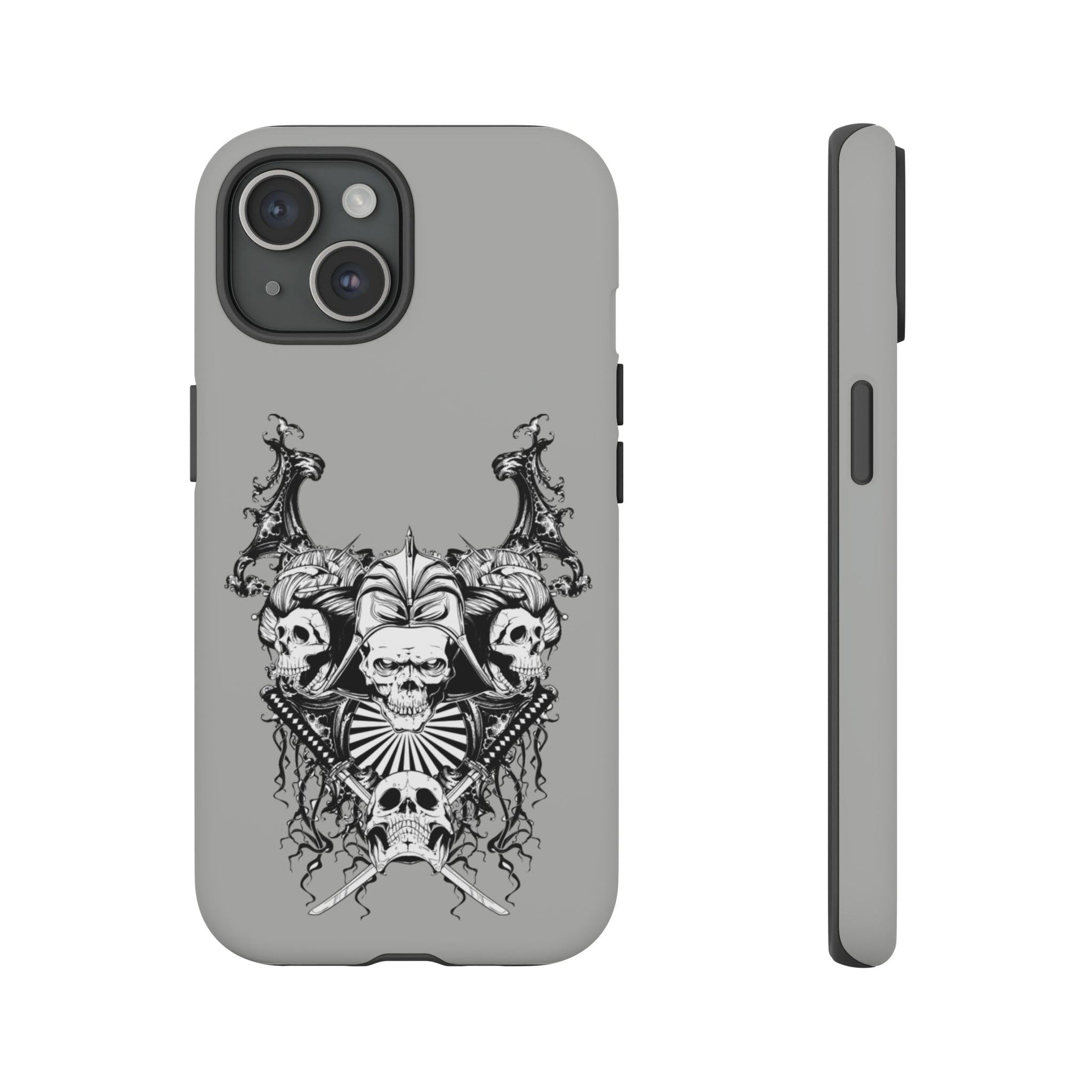 Apple Iphone Katana Skulls Cover Phone Case 41.99 Accessories, Apple, Glossy, Iphone, iPhone Cases, Katana, Matte, Phone accessory, Phone Cases, Skull JLR Design