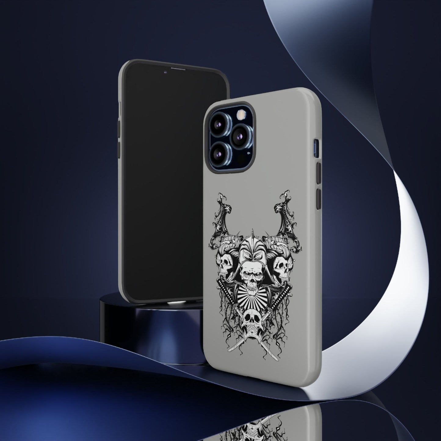 Apple Iphone Katana Skulls Cover Phone Case 41.99 Accessories, Apple, Glossy, Iphone, iPhone Cases, Katana, Matte, Phone accessory, Phone Cases, Skull JLR Design